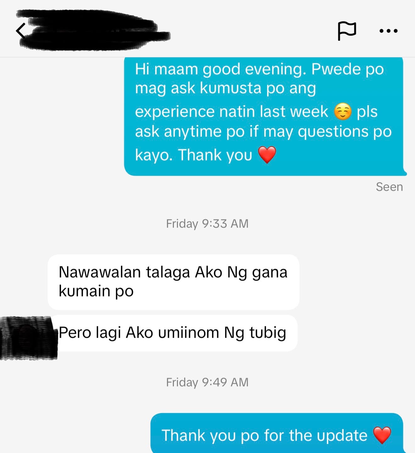 Customer testimonial 6