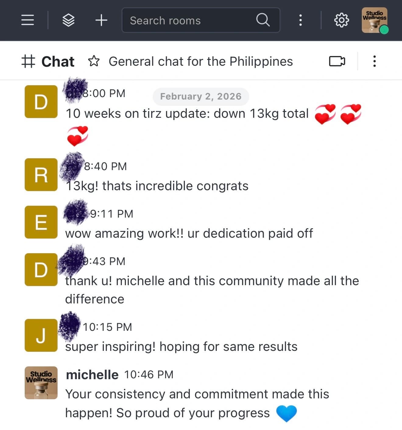 Support group member 2